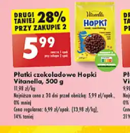 Biedronka Płatki czekoladowe Hopki Vitanella oferta