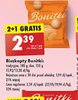 Biedronka Biszkopty Bonitki oferta