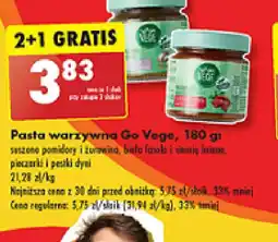 Biedronka Pasta warzywna Go Vege oferta