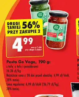 Biedronka Pesto Go Vege oferta