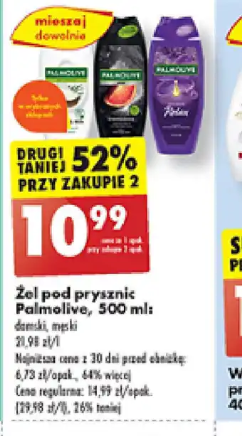 Biedronka Zel pod prysznic Palmolive oferta