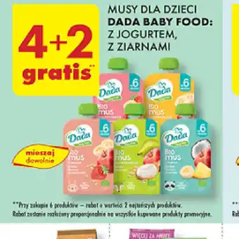 Biedronka Musy Dada Baby Food oferta