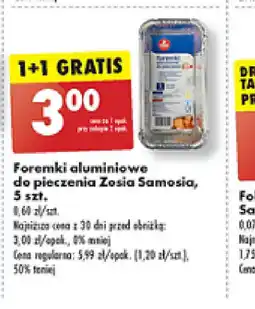 Biedronka Foremki aluminiowe Zosia Samosa oferta