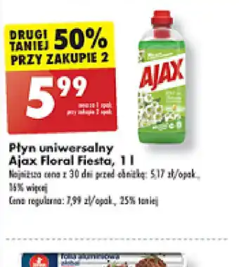 Biedronka Płyn uniwersalny Ajax Floral Fiesta oferta