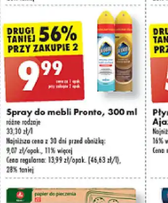 Biedronka Spray do mebli Pronto oferta