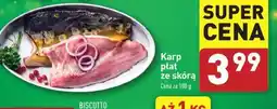 ALDI Karp płat ze skórą oferta