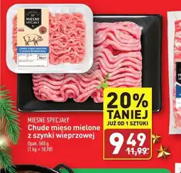 ALDI Chude mięso mielone z szynki wieprzowej oferta