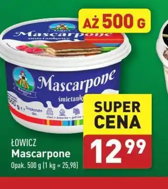 ALDI Mascarpone Lowicz oferta