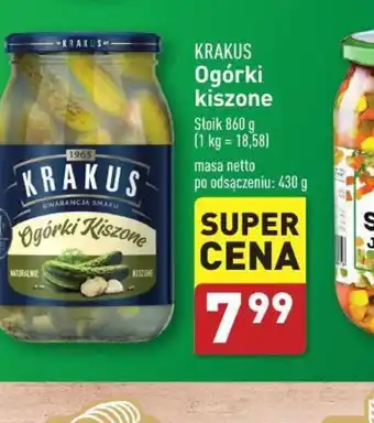 ALDI Krakus Ogórki kiszone oferta