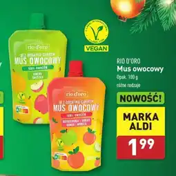 ALDI Mus owocowy Rio D'Oro oferta