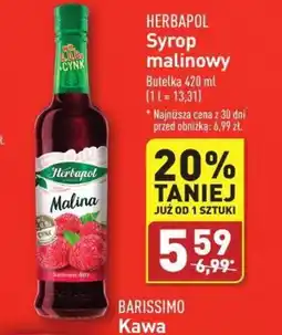 ALDI Syrop malinowy Herbapol oferta