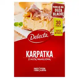 Groszek Delecta Karpatka z nutą waniliową mieszanka do domowego wypieku ciasta 375 g oferta