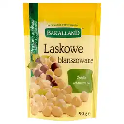 Groszek Bakalland Orzechy laskowe blanszowane prażone 90 g oferta