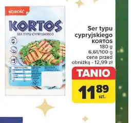 Carrefour Ser typu cypryjskiego Kortos oferta