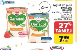 Carrefour Jogurt do picia Danacol Danone oferta