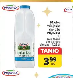 Carrefour Mleko wiejskie świeże Piątnica oferta