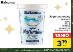 Carrefour Jogurt naturalny Bakom oferta