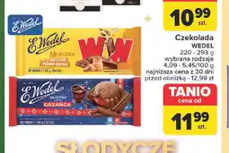 Carrefour Czekolada Wedel oferta