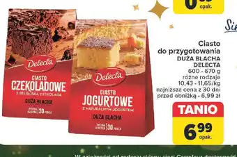 Carrefour Ciasto Delecta duża blacha oferta