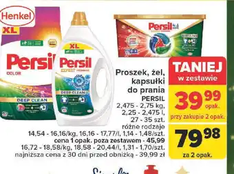 Carrefour Persil proszek, żel, kapsułki oferta