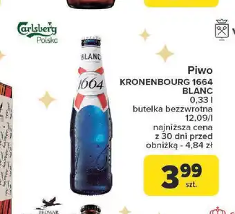 Carrefour Piwo Kronenbourg 1664 Blanc oferta