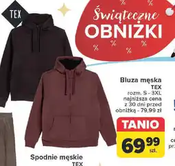 Carrefour Bluza męska TEX oferta