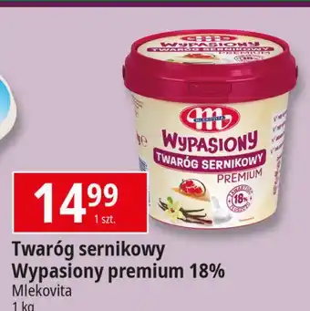 E.Leclerc Twaróg sernikowy premium Mlekovita Wypasiony oferta