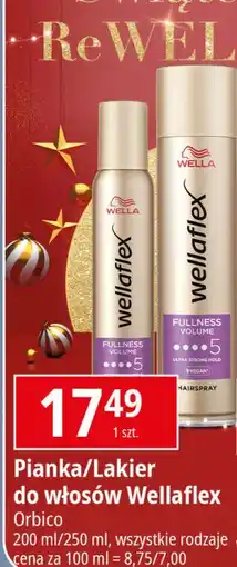 E.Leclerc Pianka do włosów fullness volume Wellaflex oferta