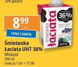 E.Leclerc Śmietanka 36 % Łaciata oferta