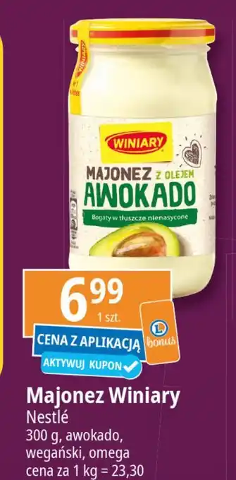 E.Leclerc Majonez omega 3:6 Winiary oferta