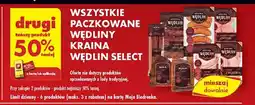 Biedronka Schab wędzony z czereśnią Kraina Wędlin Select oferta