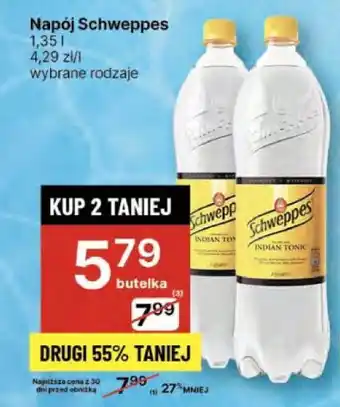 Delikatesy Centrum Napój Schweppes oferta