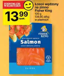 Delikatesy Centrum Łosoś wędzony na zimno Fisher King oferta