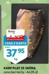 Auchan Karp płat ze skórą oferta