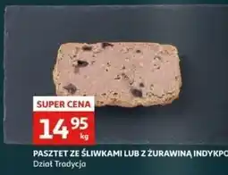 Auchan Pasztet z żurawiną Indykpol oferta