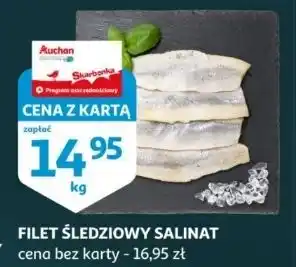 Auchan Filet śledziowy salinat oferta