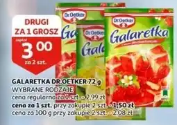 Auchan Galaretka poziomkowa Dr. Oetker oferta