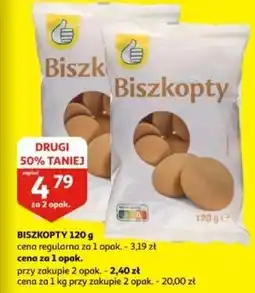 Auchan Biszkopty Podniesiony Kciuk oferta