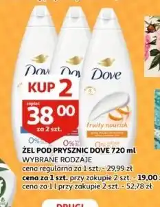 Auchan Żel pod prysznic hydrate Dove oferta