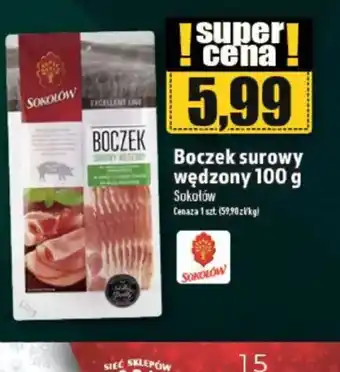 Topaz Boczek surowy wędzony Sokołów oferta