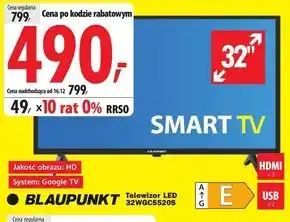 Media Expert Smart tv Blaupunkt oferta