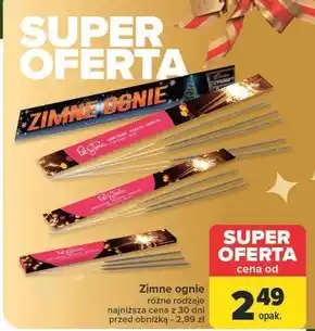 Carrefour Market Zimne ognie S! oferta