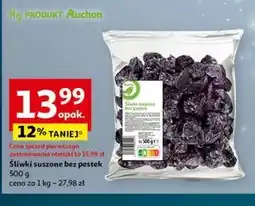 Auchan Śliwki suszone Auchan oferta