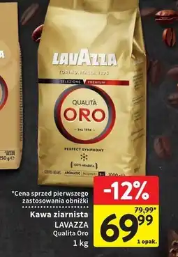 Intermarche Lavazza Qualità Oro Perfect Symphony Palone ziarna kawy 1000 g oferta