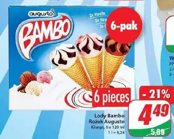 Dino Lody Bambo Rożek Augusto 120ml oferta