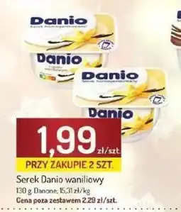 Avita Danio Serek homogenizowany o smaku waniliowym 130 g oferta