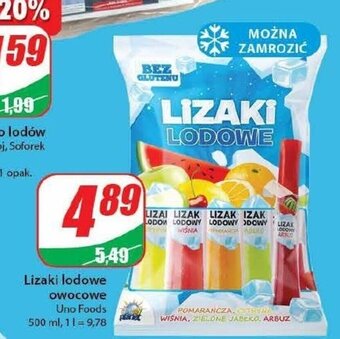 Dino Lizaki lodowe owocowe 500ml oferta