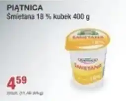 Społem Piątnica Śmietana 18 % 400 g oferta