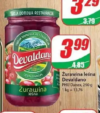 Dino Żurawina leśna Devaldano 290g oferta