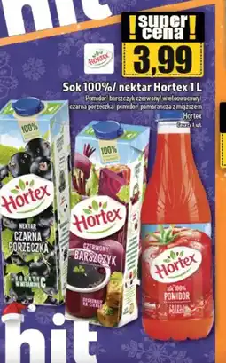 Topaz Sok 100%/nektar Hortex 1L oferta